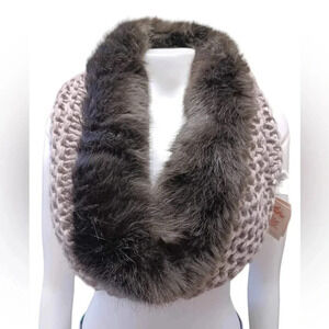 Nardi Tagliaferri Alpaca Wool Blend Infinity Scarf Made In  Italy